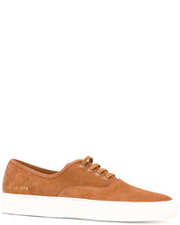 Baskets en daim tabac Common Projects