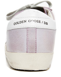 Baskets en daim violet clair Golden Goose Deluxe Brand