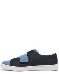 Baskets en denim bleues Acne Studios