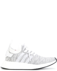 Baskets en toile blanches adidas