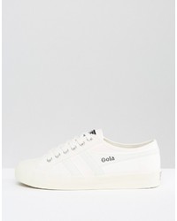 Baskets en toile blanches Gola