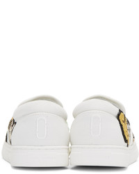 Baskets en toile blanches Marc Jacobs