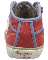 Baskets fuchsia Pepe Jeans