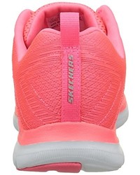 Baskets fuchsia Skechers