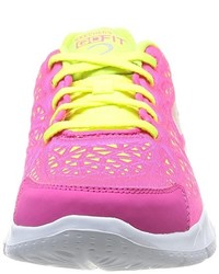 Baskets fuchsia Skechers