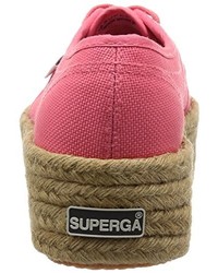 Baskets fuchsia Superga