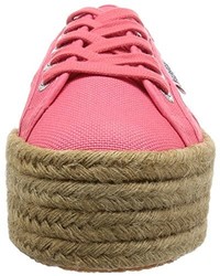 Baskets fuchsia Superga