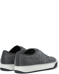 Baskets gris foncé Lanvin