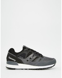 Baskets gris foncé Saucony