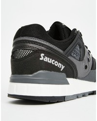 Baskets gris foncé Saucony