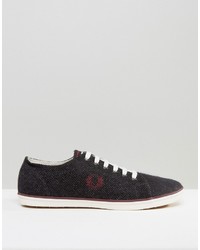 Baskets gris foncé Fred Perry