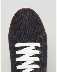 Baskets gris foncé Fred Perry