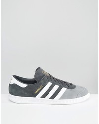 Baskets gris foncé adidas