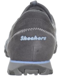 Baskets gris foncé Skechers