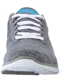 Baskets gris foncé Skechers