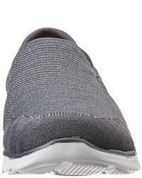 Baskets gris foncé Skechers