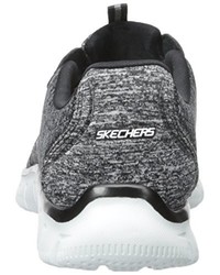 Baskets gris foncé Skechers