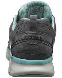 Baskets gris foncé Skechers