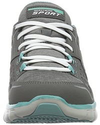 Baskets gris foncé Skechers