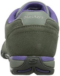 Baskets gris foncé Skechers