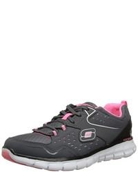 Baskets gris foncé Skechers