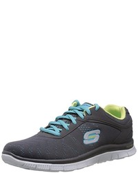 Baskets gris foncé Skechers