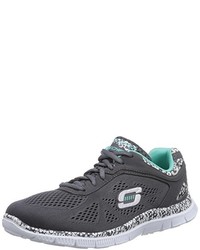 Baskets gris foncé Skechers