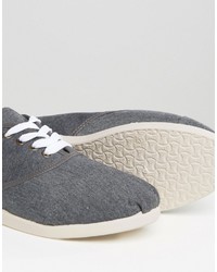 Baskets gris foncé Bellfield