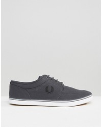 Baskets gris foncé Fred Perry