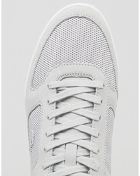 Baskets grises Lacoste