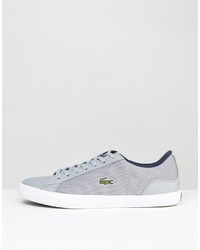 Baskets grises Lacoste