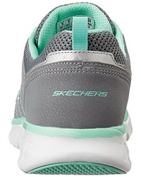 Baskets grises Skechers (SKEES)