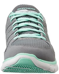 Baskets grises Skechers (SKEES)