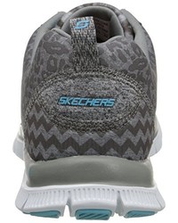 Baskets grises Skechers (SKEES)