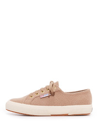 Baskets marron clair Superga