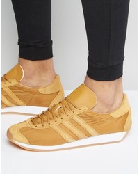 Baskets marron clair adidas