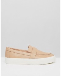 Baskets marron clair Asos