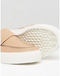 Baskets marron clair Asos