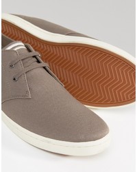Baskets marron clair Fred Perry