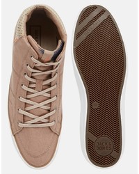 Baskets marron clair Jack and Jones