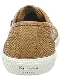 Baskets marron clair Pepe Jeans