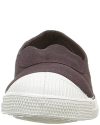 Baskets marron foncé Bensimon