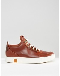 Baskets marron Timberland