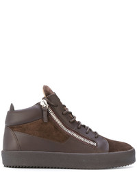 Baskets marron Giuseppe Zanotti Design