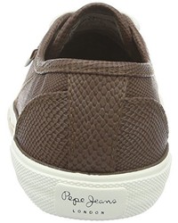 Baskets marron Pepe Jeans