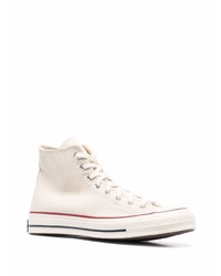 Baskets montantes beiges Converse