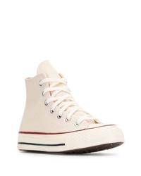 Baskets montantes beiges Converse