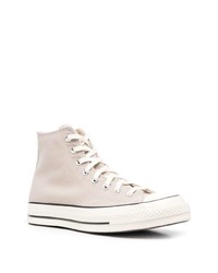 Baskets montantes beiges Converse