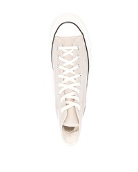 Baskets montantes beiges Converse