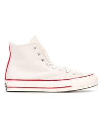 Baskets montantes beiges Converse